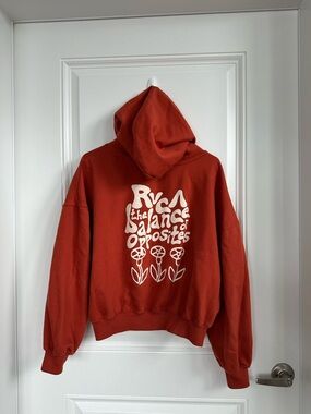 RVCA Graphic Cropped Hoodie